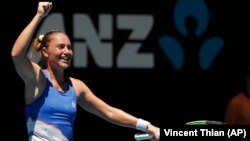 Катерина Бондаренко (на фото) здолала американку Ірину Фальконі