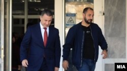 Архивска фотографија од Никола Груевски пред скопскиот Кривичен суд