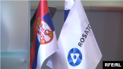 Video grab Rosatom Delegation in Belgrade