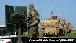 Američka i vojna vozila snaga međunarodne koalicije, Sirija