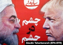 Iranski predsednik Hasan Rohani i predsednik SAD Donald Tramp