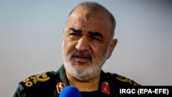 Islamic Revolutionary Guards Corps commander Hossein Salami