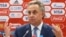 Российский министр спорта Виталий Мутко стал героем интернета, выступая на английском с сильным акцентом 