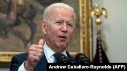 Președintele SUA, Joe Biden, vorbind despre retragerea din Afganistan șa Casa Albă, 22 august 2021
