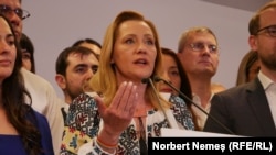 Elena Lasconi, după alegerile prezidențiale din primul tur de scrutin - 1 decembrie 2024