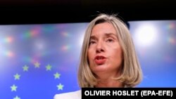 Shefja për Politikë të Jashtme dhe Siguri e BE-së, Federica Mogherini.