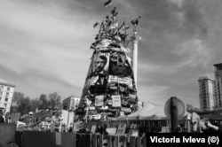 Киев. Евромайдан. 3 апреля 2014 года.