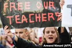 Protest učenika Mehmet Akif škole, 29. mart