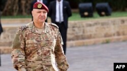 Novi predsednik Libana Džozef Aun koji je prethodno bio komandant libanske vojske, 16. decembar 2024.