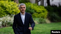 Gradonačelnik Londona Sadik Kan, dan pre lokalne izbore, 1. maj 2024.