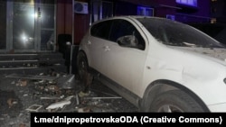 Šteta u gradu Dnjepru izazvanom u ruskom napadu, 28. februar 2025.