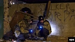 Міліція на місці вибуху у Харкові, 25 листопада 2014 року (архівне фото)