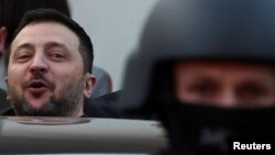 Volodimir Zelenski, sosind la Forumul Economic de la Davos, Elveția, 22 ianuarie 2025