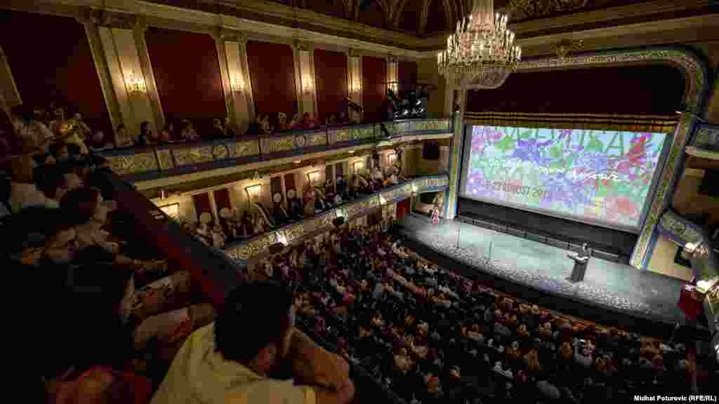 Svečana ceremonija uručenja nagrada u Narodnom pozorištu Sarajevo.