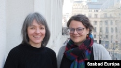 Bende Anna és Kovács Vera, az Utcáról Lakásba Egyesület alapítói