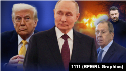 Трамп, Путин, Лавров и Зеленский на фоне атаки БПЛА на Москву