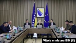 Sjednica Vijeća Ministara BiH u Sarajevu, 20. januara 2025.