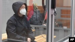 Novinarka RSE Alsu Kurmaševa u sudnici u Kazanu, Rusija, 20. oktobra 2023.
