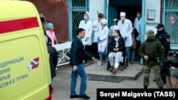 Керченская больница, 18 октября 2018 год 