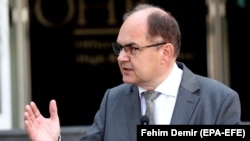 Novi visoki predstavnik u BiH Crhistian Schmidt u Sarajevu, 2. augusta 2021.