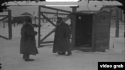 "Шталаг 372" в Пскове. Кадры немецкой кинохроники