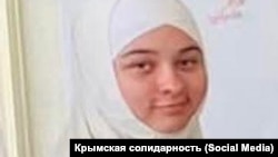 Крымчанка Эльвиза Алиева, которую ФСБ обвиняет в терроризме – фото «Крымской солидарности»
