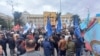 Јавна седница на Сојуз на синдикати на Македонија за минимална плата 02.04.2025
