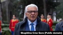 Predsjednik Skupštine Crne Gore Andrija Mandić