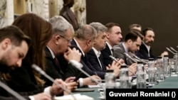 Ședință de Guvern condusă de premierul Marcel Ciolacu pe 18 martie 2025.