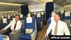 Президенты Таджикистана и Туркменистана  