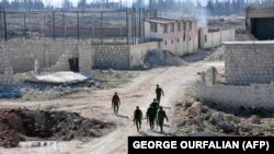 Pamje nga rajoni Hanano ku kontrollin e kanë marrë forcat qeveritare siriane