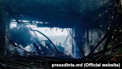 Filarmonica din Chișinău, după incendiu, 23 septembrie 2020