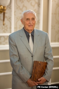 Vukić Pulević na dodjeli Trinaestojuslske nagrade 2018.