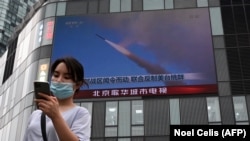 Vesti kineske televizije o vojnim vežbama kod Tajvana, Peking 4. avgust 2022.
