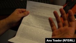 Kopija izveštaja/upozorenja iz kancelarije tužioca distrikta u Sankt Peterburgu o osobama koje planiraju antiratne proteste.