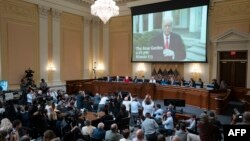 Video sa Trampom prikazan tokom saslušanja u Vašingtonu 21. jula 2022.