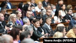 Konstituirajuća sjednica Narodne skupštine Srbije, 1. avgusta 2022.
