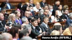 Kuvendi i Serbisë. 1 gusht 2022. 