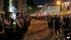 Protest protiv epidemioloških mjera u Ljubljani, 15. 9. 2021.