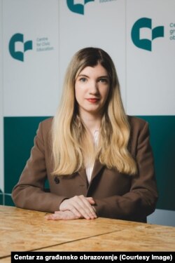 Predstavnica CGO Sara Čabarkapa