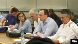 Сашо Мијалков и Гордана Јанкулоска во суд за случајот Таргет - Тврдина (архивска фотографија)