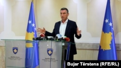 Kryetari i Partisë Demokratike të Kosovës, Kadri Veseli.