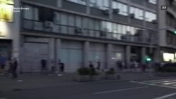 Protesta të dhunshme në Beograd