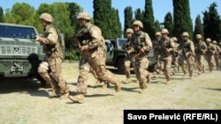 Pripreme za NATO, vojna vježba u Golubovcima