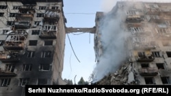 Последствия российской атаки в Киеве, 17 июня 2025 года