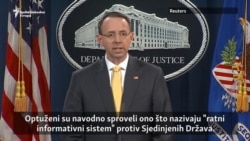 Optužnica SAD protiv 13 Rusa i tri kompanije
