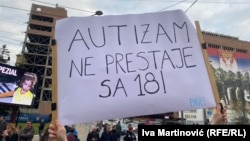 Poruka sa protesta u Beogradu, 2. april 2025.