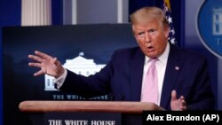 Американскиот претседател Доналд Трамп