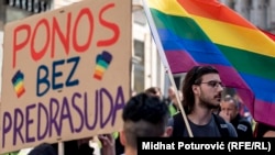 Sa prve Povorke ponosa u Sarajevu, u septembru 2019. godine