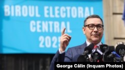 Fostul premier și fostul președinte al PSD, Victor Ponta, și-a depus candidatura la prezidențiale în calitate de independent.